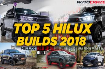 TOYOTA HILUX N80 4WD AVALANCHE GLOSS BLACK MILLED ACCENTS